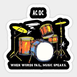 AC/DC Sticker